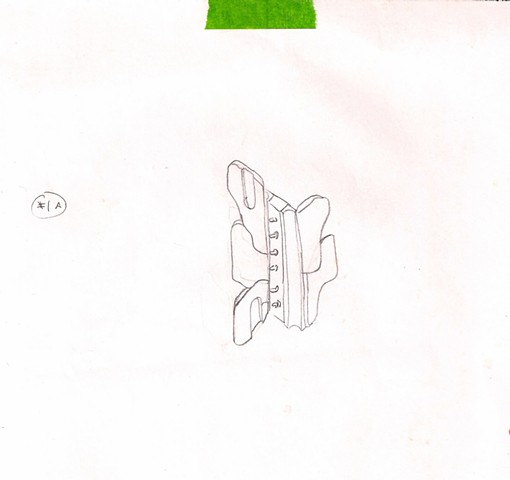 Drawing for Untitled (No. 1a, 2021)