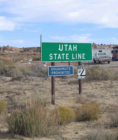 Utah State Line