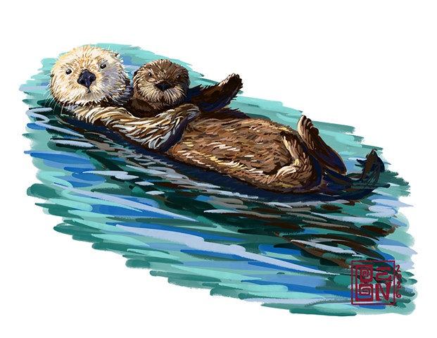 Mama Otter 2