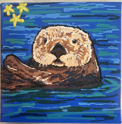 Sea Otter Portrait