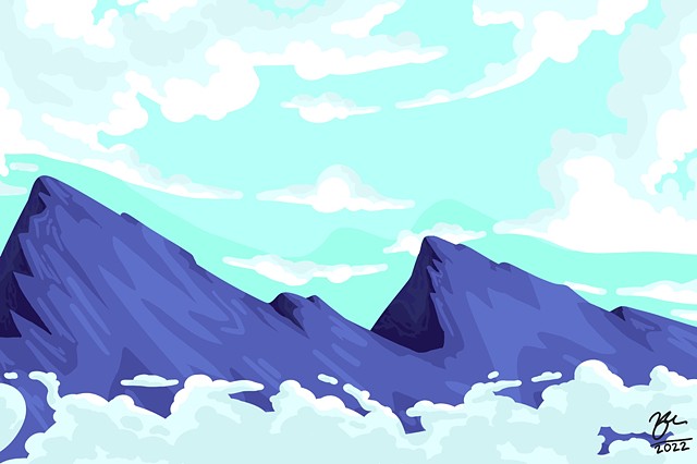 Ragged Mountain Peaks