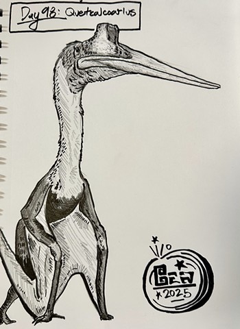 Quetzalcoatlus Sketch