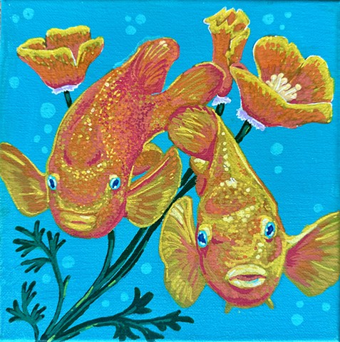California State Fish and Flower