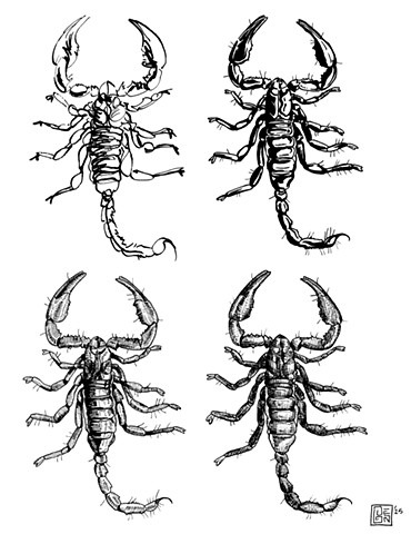 Scorpion 4 ways