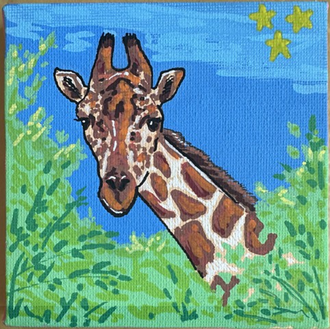 Giraffe Portrait