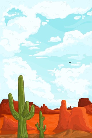Desert Clouds