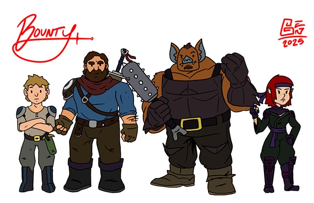 Character Design - Bounty 
