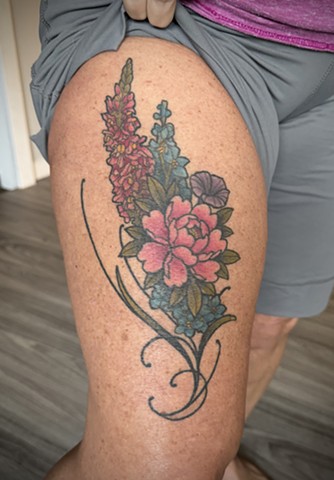 Bouquet healed 2-3yrs