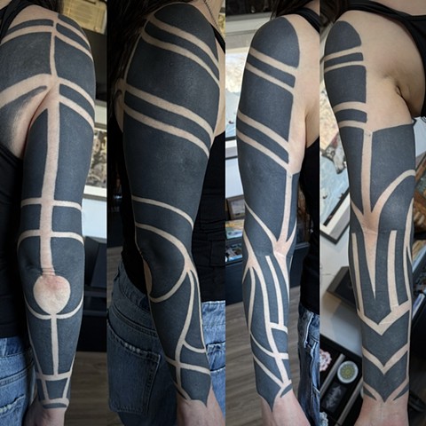 Blackout sleeve right
