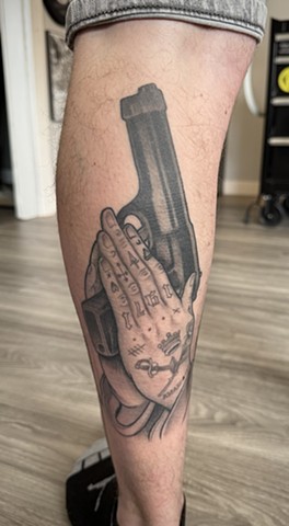 Healed praying hands