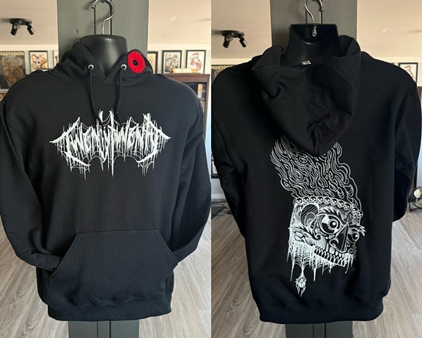 Kapala design pull over hoodies