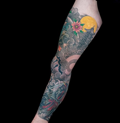Japanese leg inner view 
