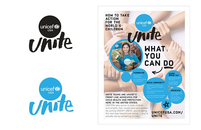 Unicef Unite Logo/Branding