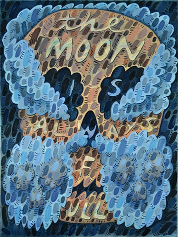 Untitled (the moon is always full)