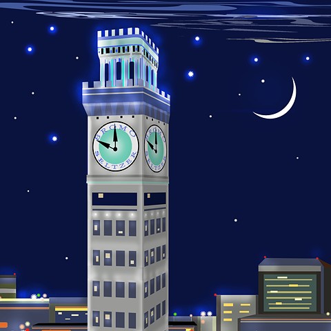 NEW Bromo Seltzer Tower