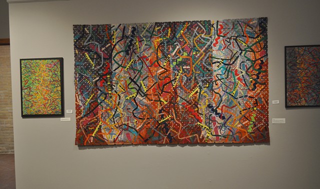 Playing with Fabric and Color- Solo Exhibit