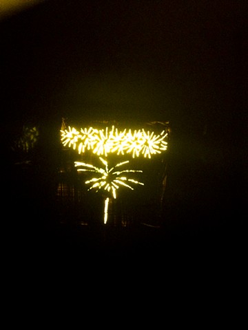Fireworks, Yellow III