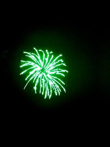 Fireworks, Green II