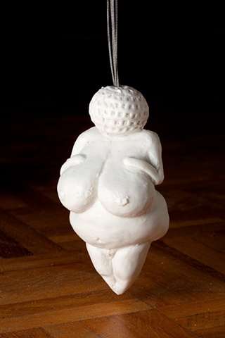 Morphed by the Burdens of Society (detail of Woman of Willendorf) 