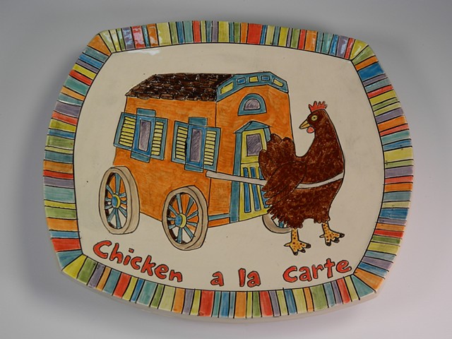 Chicken a la Carte Plate