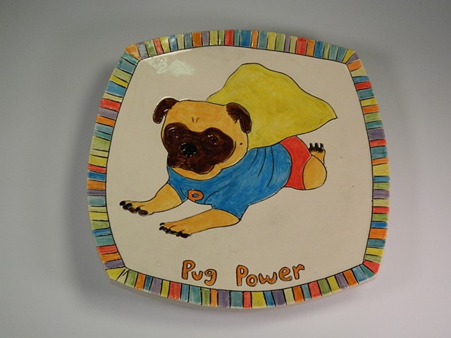 Pug Power Plate