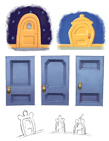 Disney Friends Door Concepts