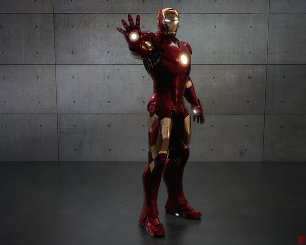 Iron Man Realtime Render