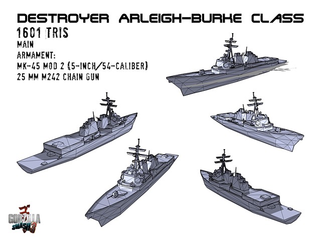 Destroyer Arleigh-Burke Class