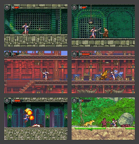 Pirates of the Caribbean: Dead Man's Chest GBA Screenshots