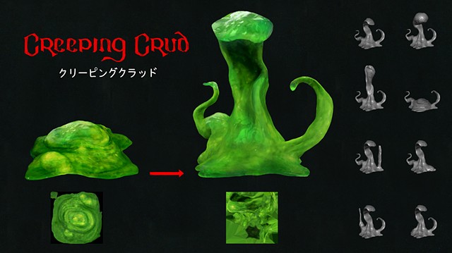 Bubbly Slime/Creeping Crud Models