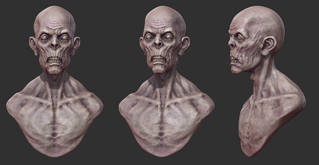 3D Sketch: Zombie