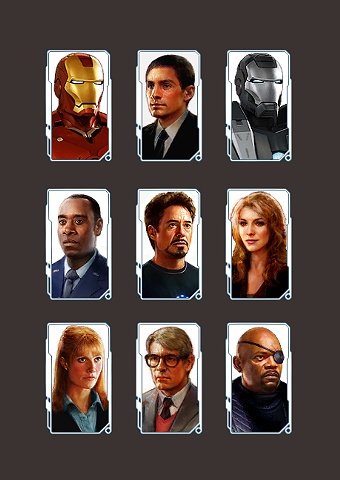 Iron Man 2: Character Portraits