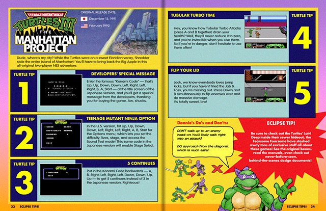 Strategy Guide: TMNT III 