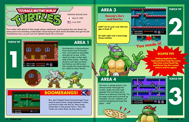 Strategy Guide: TMNT for NES