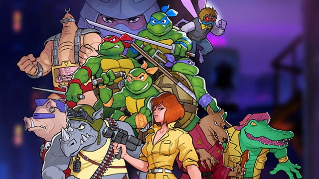 TMNT: The Cowabunga Collection Splash Screen