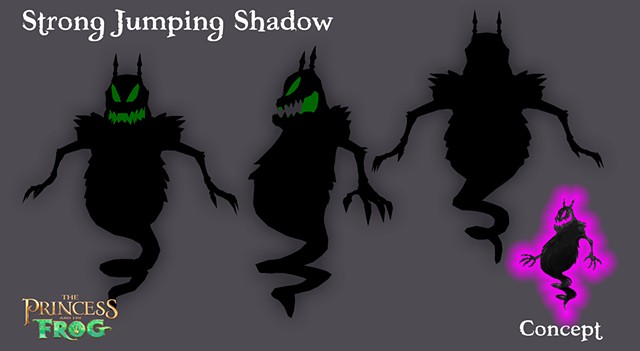 Strong Jumping Shadow