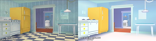 Lilo's House: Vertex Lighting