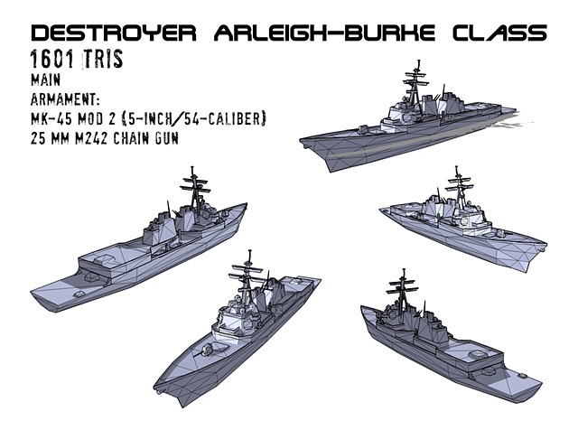 Destroyer Arleigh-Burke Class