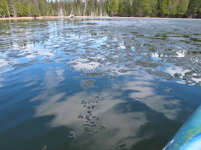 Lac Jeannie, spring thaw 2