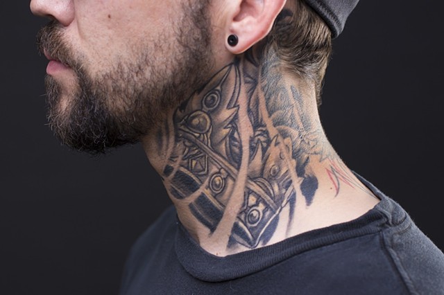 60 Creative and Bold Neck Tattoos  Art and Design