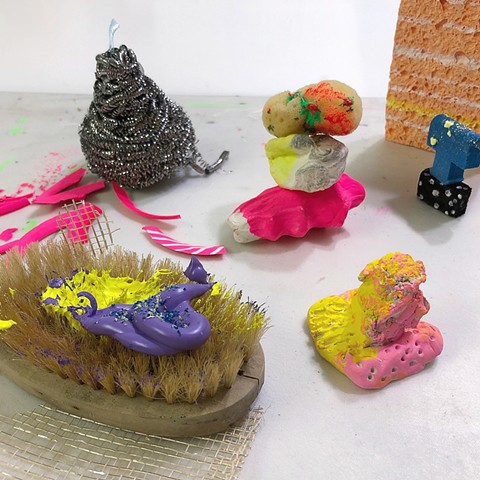 Party Sculptures (group view) 