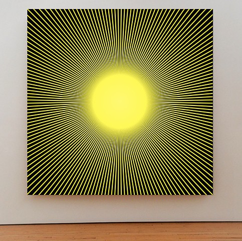 Painting, burst of light series by John Zoller, Miami art, JohnnZoller,painting , 