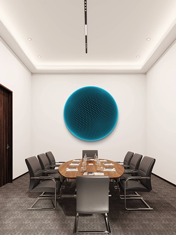 Blue Light Black Star