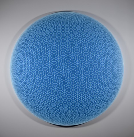 Blue Light Brilliant Blue Dwarf Star