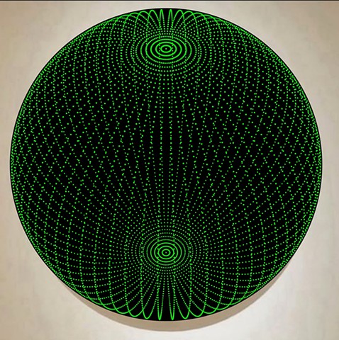 Effervescent Green Light Orb
