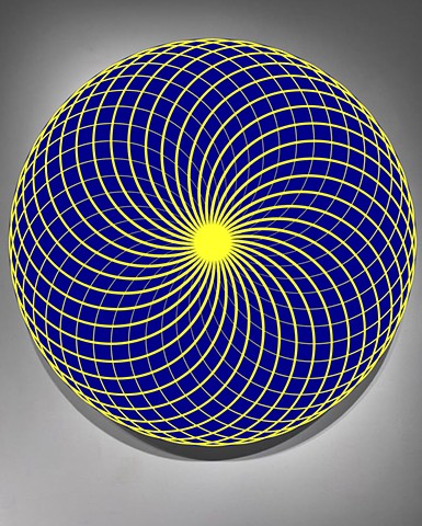 Yellow Star Blue Orb Vortex 