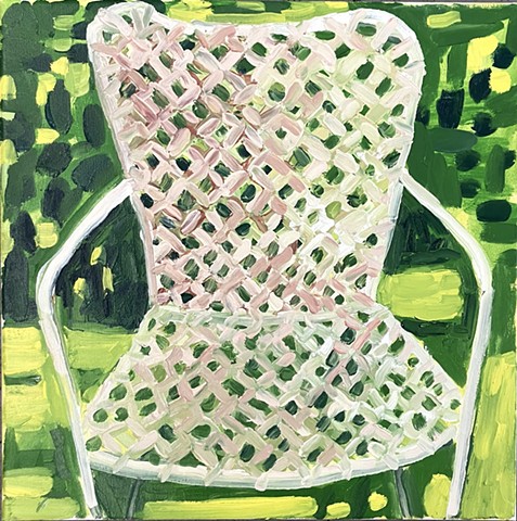 Millie's White Chair