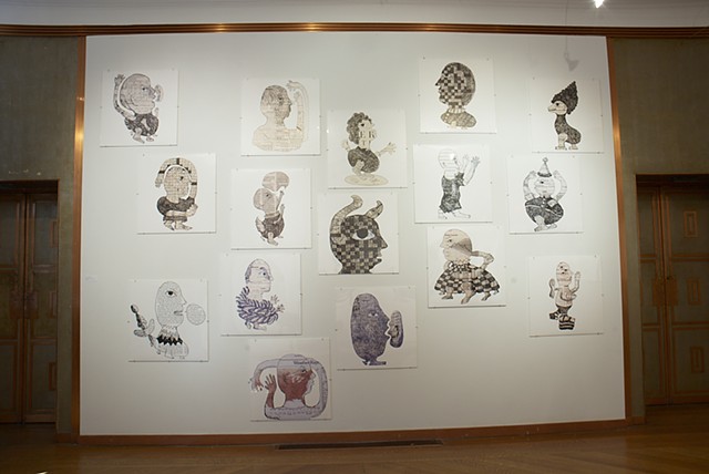 Nano Portraits
Installation 
Abington Art Center
Solo Series
