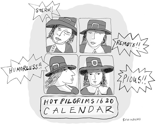 Hot Pilgrims Calendar 1620