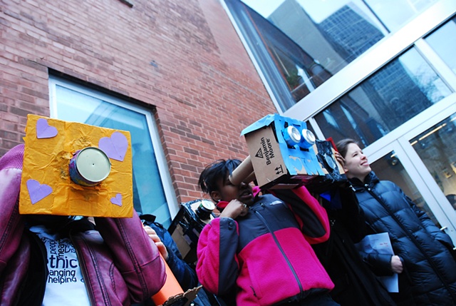 Camera Building/Optics Workshops with Perspectives Charter School, Chicago, IL